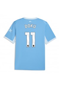 Manchester City Jeremy Doku #11 Fotballdrakt Hjemme Klær 2026-27 Korte ermer